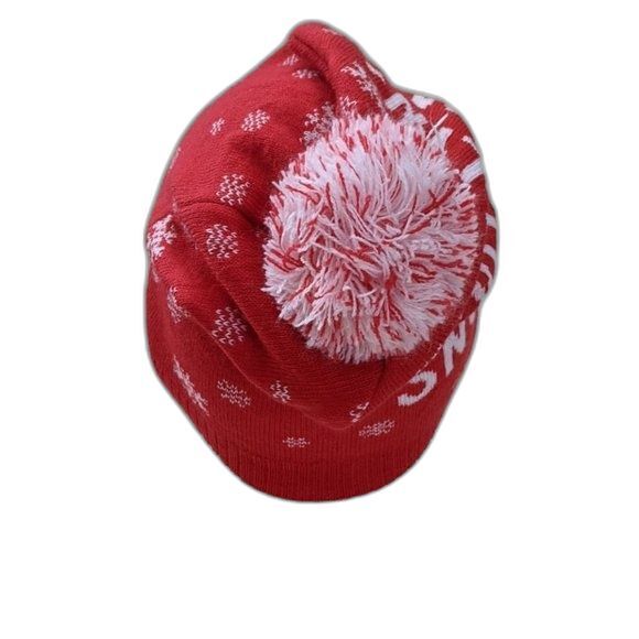 Chillin' with my Snowmies Slouchy Beanie Hat Knitted Cap with Pom Pom Unisex - Picture 4 of 9